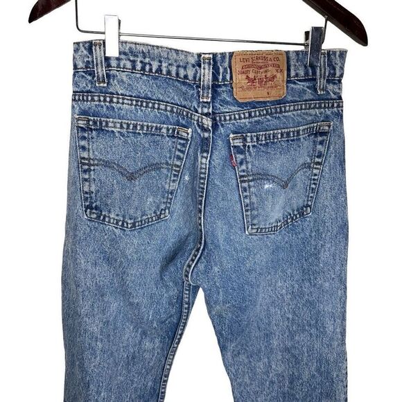 VTG Levi’s Light Acid Wash 505 Jeans USA Made 29x30 - Picture 5 of 7